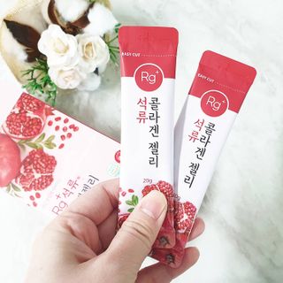 함초록 Rg+ 석류콜라겐젤리 — 5점을 준 리뷰어가 2021년 3월 올린 사용 사진
