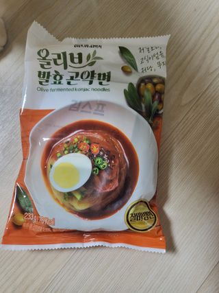 클린24시간 올리브 발효곤약면 찰비빔면 1세트-(3봉) — 1점을 준 리뷰어가 2023년 11월 올린 사용 사진