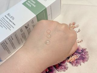 나나스킨 하이드로릴렉싱토너 — 5점을 준 리뷰어가 2021년 5월 올린 사용 사진