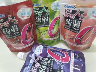 ORIHIRO 오리히로 곤약젤리 제로칼로리 130g 4종 4팩(맛별로 1팩씩) — 5점을 준 리뷰어가 2023년 2월 올린 사용 사진
