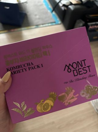 [몽베스트] 위드더 블랜딩 하우스 콤부차 _ 버라이어티팩 — 5점을 준 리뷰어가 2024년 4월 올린 사용 사진