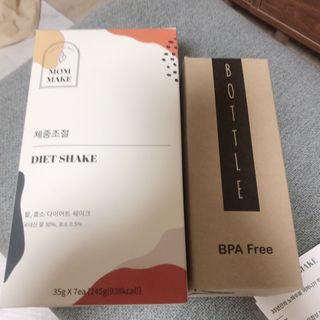 [맘메이크] 체중조절 다이어트 쉐이크 — 5점을 준 리뷰어가 2021년 8월 올린 사용 사진