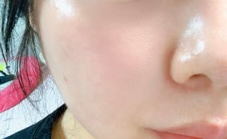 애디팬더 바이오시트앰플 기능성 마스크팩 — 5점을 준 리뷰어가 2021년 5월 올린 사용 사진
