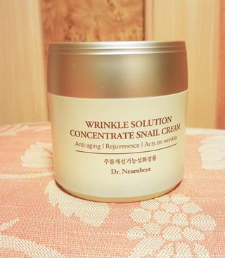Dr.느루벗 느루벗 링클 솔루션 콘센트레이트 스네일 탄력 달팽이 크림 80g — 5점을 준 리뷰어가 2021년 4월 올린 사용 사진