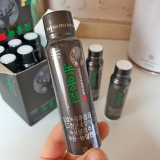 [풀무원] 녹용진 50ml 9입 — 5점을 준 리뷰어가 2021년 1월 올린 사용 사진