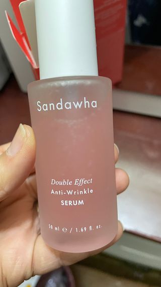 산다화 더블 이펙트 안티 링클 세럼 50ml — 4.5점을 준 리뷰어가 2022년 12월 올린 사용 사진