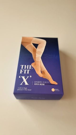 땡스마이레그 더핏X 압박밴드 허벅지확장형 — 4.5점을 준 리뷰어가 2022년 7월 올린 사용 사진