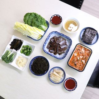 마라도푸드 포항 구룡포 햇 과메기 야채세트 마라도회식당 꽁치 — 5점을 준 리뷰어가 2024년 1월 올린 사용 사진