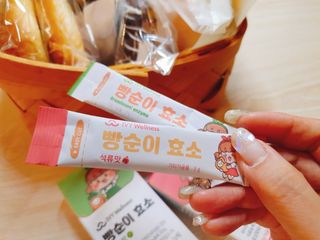 아이비웰니스 빵순이 효소 키위맛 7포 + 석류맛 7포 (총 14포, 2주분) — 5점을 준 리뷰어가 2022년 10월 올린 사용 사진