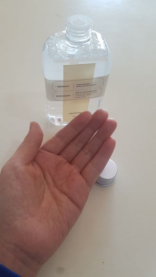 [녹산] 비건 대나무 밸런싱 수분 토너 + 비건 바이오 비타 에센스 — 5점을 준 리뷰어가 2022년 11월 올린 사용 사진