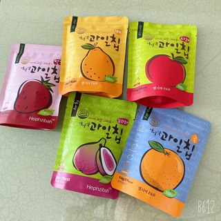 아비삭과일칩 5종 /딸기,사과,배,귤,무화과 5종 — 5점을 준 리뷰어가 2021년 4월 올린 사용 사진
