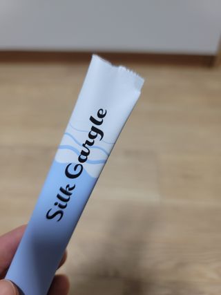 실크가글 실크단백질 함유 구강청결제 11ml 50포 — 5점을 준 리뷰어가 2021년 9월 올린 사용 사진