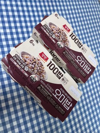 [구매평]양반 동원 양반 100밥 오미밥, 130g, 12개 — 5점을 준 리뷰어가 2025년 4월 올린 사용 사진