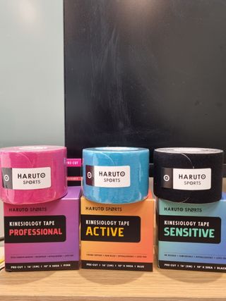HARUTO 프리 [하루토] 키네시올로지 스포츠 테이프 센시티브 외 3종(3종제공) — 5점을 준 리뷰어가 2024년 11월 올린 사용 사진