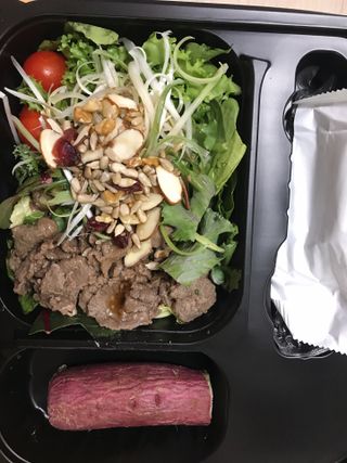 참살이도시락 작심삼일 샐러드도시락 3개 맛보기 새벽배송 또는 택배배송 — 4점을 준 리뷰어가 2021년 8월 올린 사용 사진