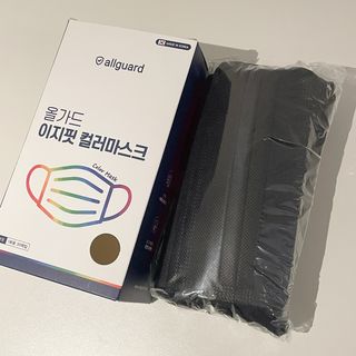[올가드] 이지핏 프리미엄 컬러 마스크 (30매) * 1BOX — 5점을 준 리뷰어가 2022년 12월 올린 사용 사진