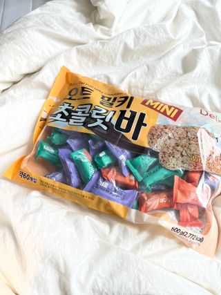 델리스 오트 밀키 초콜릿 바 — 5점을 준 리뷰어가 2023년 1월 올린 사용 사진
