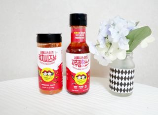 [서울시스터즈] 김치시즈닝 국내 최초 뿌려먹는 김치파우더 100g 1개+ 신제품 고추장 핫소스 185g 1개 — 5점을 준 리뷰어가 2021년 9월 올린 사용 사진