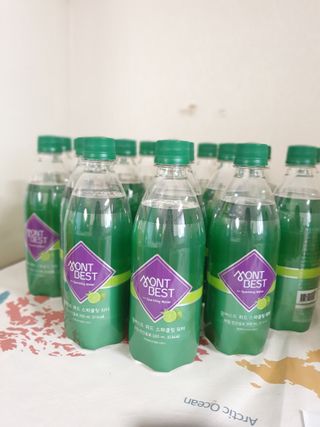 몽베스트 Montbest with Sparkling water Lime20병 — 5점을 준 리뷰어가 2021년 10월 올린 사용 사진