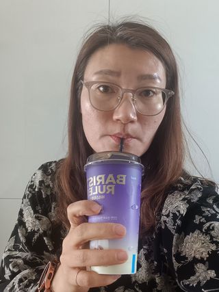 바리스타룰스 돌체 라떼 — 5점을 준 리뷰어가 2023년 4월 올린 사용 사진