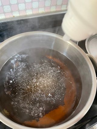 자연그램 매직버블클리너 250g — 5점을 준 리뷰어가 2021년 2월 올린 사용 사진