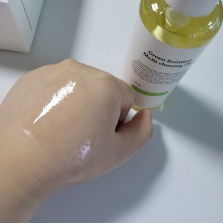 [녹산] 그린 솔루션 멀티 클렌징 오일 + 그린 솔루션 멀티 바디 미스트 — 5점을 준 리뷰어가 2022년 10월 올린 사용 사진