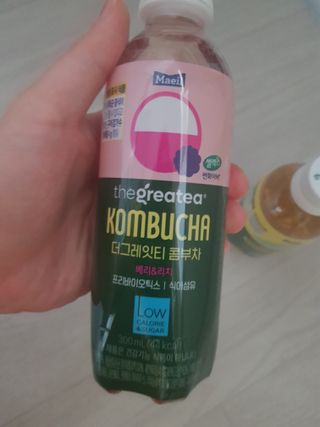 더그레잇티 콤부차 [매일유업] 더그레잇티 44kcal 콤부차 300ml *12개입 (오리지널 6개+베리리치 6개) — 5점을 준 리뷰어가 2023년 7월 올린 사용 사진