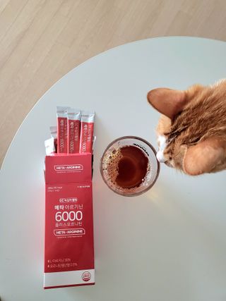 메타아르기닌 GC녹십자웰빙 메타 아르기닌 6000 플러스 오르니틴 — 5점을 준 리뷰어가 2022년 4월 올린 사용 사진