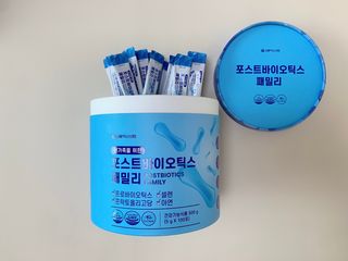 서울약사신협_포스트바이오틱스패밀리_5g x 100포 — 4.5점을 준 리뷰어가 2021년 5월 올린 사용 사진