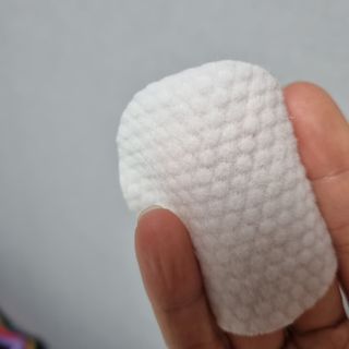 랑벨 비타 에너지 잡티 앰플 패드 65매 (투명하고 밝은 얼굴 광채패드) — 5점을 준 리뷰어가 2022년 4월 올린 사용 사진
