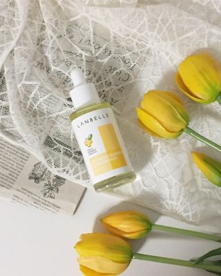 랑벨 비타 에너지 잡티 앰플 50ml 고농축 비타민, 저자극, 수분 촉촉, 미백 앰플 — 5점을 준 리뷰어가 2022년 3월 올린 사용 사진