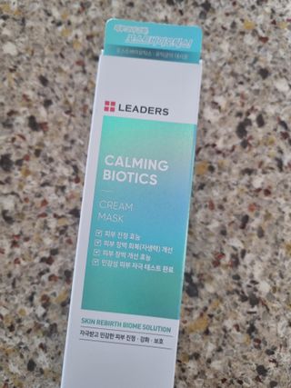 리더스코스메틱 리더스 카밍 바이오틱스 크림 마스크 — 4.5점을 준 리뷰어가 2021년 6월 올린 사용 사진