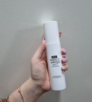 리생 [Re생] 퍼팩트 앰플 이중 기능성 미스트 100ml  피부미백 주름개선 = 총 2개 200ml 증정 — 5점을 준 리뷰어가 2021년 9월 올린 사용 사진