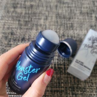 [바록스] 류현진 올인원 바디릴렉싱 몬스터겔 50ml — 5점을 준 리뷰어가 2021년 4월 올린 사용 사진