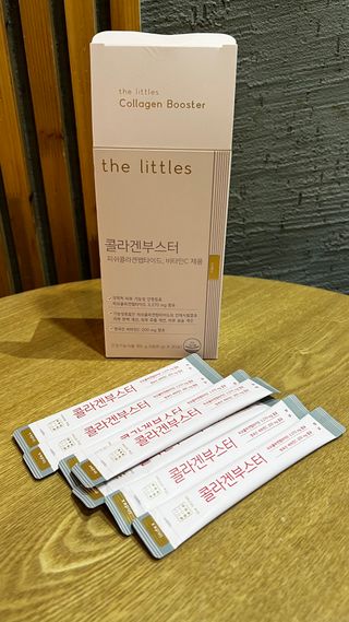 더리틀스 콜라겐부스터 — 5점을 준 리뷰어가 2022년 12월 올린 사용 사진