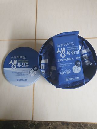 서울약사신협_프로바이오생유산균_2.5G x 100포 — 5점을 준 리뷰어가 2021년 2월 올린 사용 사진