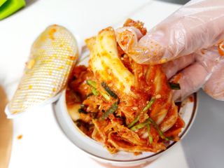 셰프애찬 알배기 겉절이 김치 1kg — 5점을 준 리뷰어가 2022년 9월 올린 사용 사진