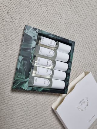 디어포레스트 [5개세트] 숲속의 하루 패브릭미스트 (섬유향수/ 룸스프레이) 50ml 5개 — 4점을 준 리뷰어가 2022년 9월 올린 사용 사진