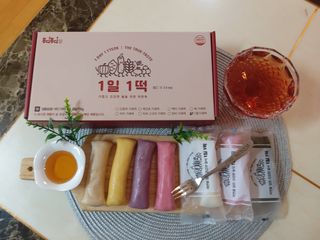 [푸디푸디] 1일1떡!  가래떡 낱개포장 아침식사 식사대용! 7종 세트 혼합 (1BOX=14개입) — 5점을 준 리뷰어가 2022년 4월 올린 사용 사진