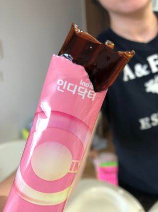 [인디닥터] 면역 생생 핑크 이뮨 젤리 — 5점을 준 리뷰어가 2022년 5월 올린 사용 사진