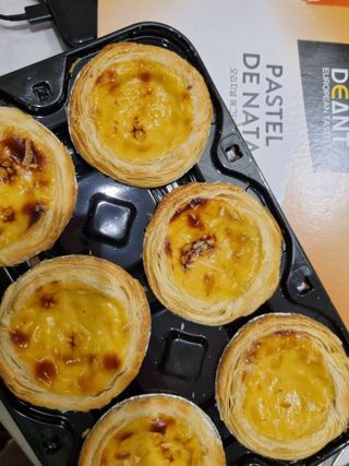 디앙뜨 포르투갈 에그타르트 오리지널 맛+패션후르츠 맛 중 택1 — 5점을 준 리뷰어가 2021년 8월 올린 사용 사진