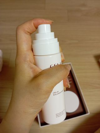 프리마인 바르기만 하면 철벽 스킨케어+24시간 마스크팩 효과. 셀라브 리제너레이팅 시스템 부스터+크림 세트 — 5점을 준 리뷰어가 2023년 6월 올린 사용 사진