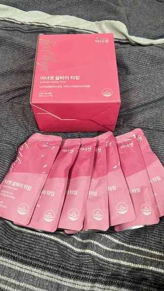 이너셋 살바이타임 체지방감소와 쾌변 다이어트 1주분! — 5점을 준 리뷰어가 2023년 2월 올린 사용 사진