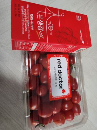 레드닥터 대추방울토마토 + 본생강 망고맛 스틱형 젤리 — 5점을 준 리뷰어가 2022년 12월 올린 사용 사진