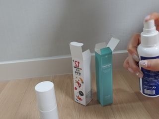 셀바이져 항균 스프레이 핸드워시 + 키즈세정제 SET — 5점을 준 리뷰어가 2021년 3월 올린 사용 사진