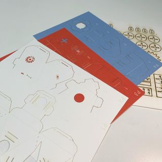 움직이는 종이로봇 - 로빗 로얄버전 움직이는 종이 로봇 - 로빗 — 5점을 준 리뷰어가 2020년 12월 올린 사용 사진