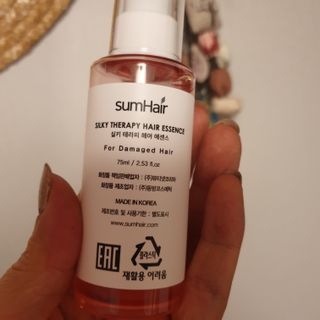 썸헤어 / SUMHAIR 썸헤어 실키 테라피 헤어 에센스 — 5점을 준 리뷰어가 2021년 5월 올린 사용 사진