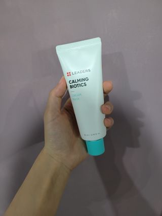 리더스코스메틱 리더스 카밍 바이오틱스 크림 마스크 — 5점을 준 리뷰어가 2021년 6월 올린 사용 사진