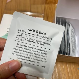 앤앤드 앤드앤엔드 pH 밸런싱 스파클렌저 — 4점을 준 리뷰어가 2021년 2월 올린 사용 사진