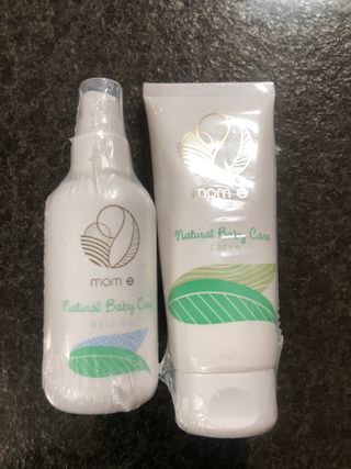 mom e 맘이 내추럴 베이비 케어 크림+바디오일 — 5점을 준 리뷰어가 2021년 1월 올린 사용 사진